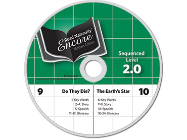 Read Naturally Encore/Encore II Replacement Audio CDs