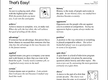 Encore II Idioms Story, Glossary Page
