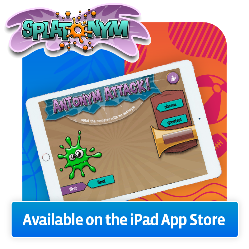 Get Splat-o-nym on your iPad!