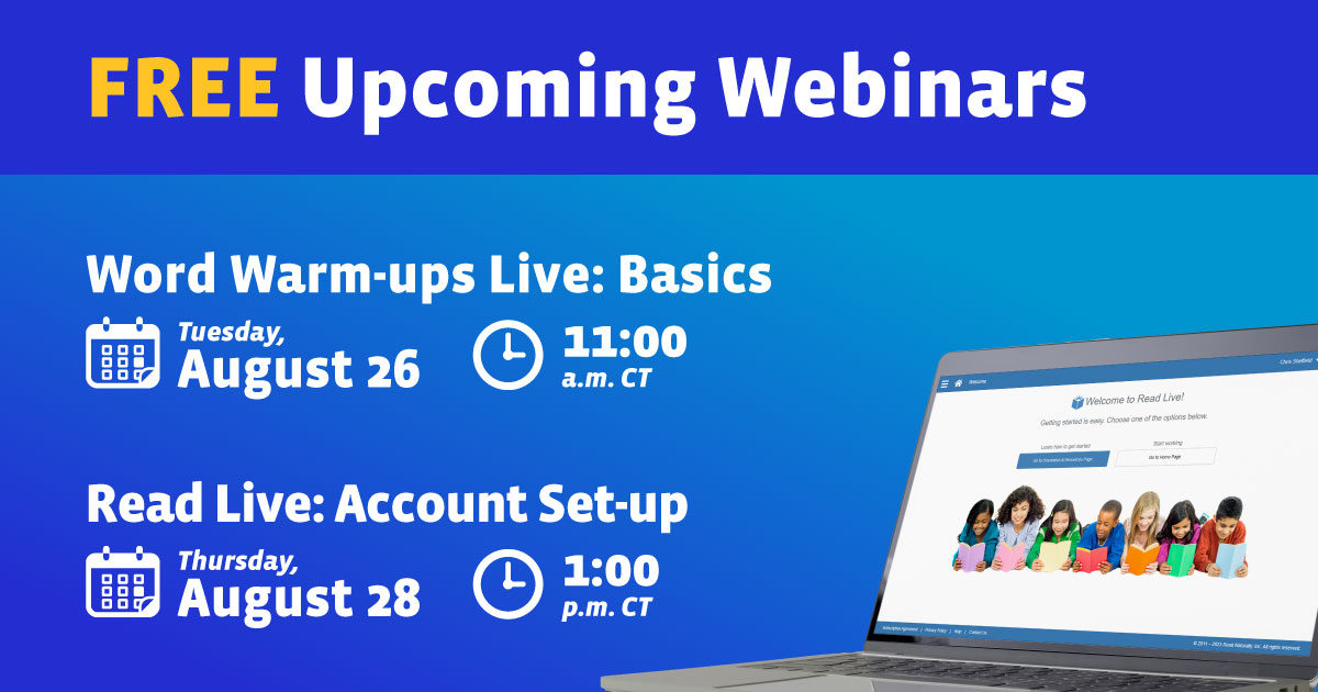 Upcoming Webinars