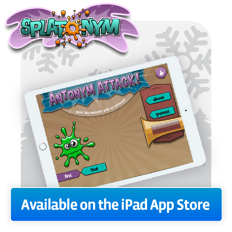 Get Splat-o-nym on your iPad!