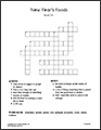 Crossword puzzle