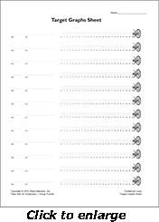 Take Aim Target Graphs Sheet